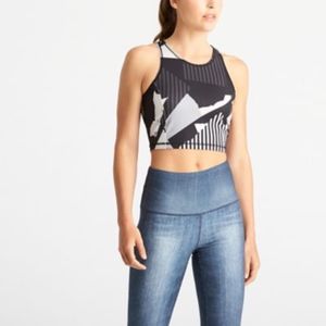 Lucy Cropped Bralette Athleisure Sports Bra Top